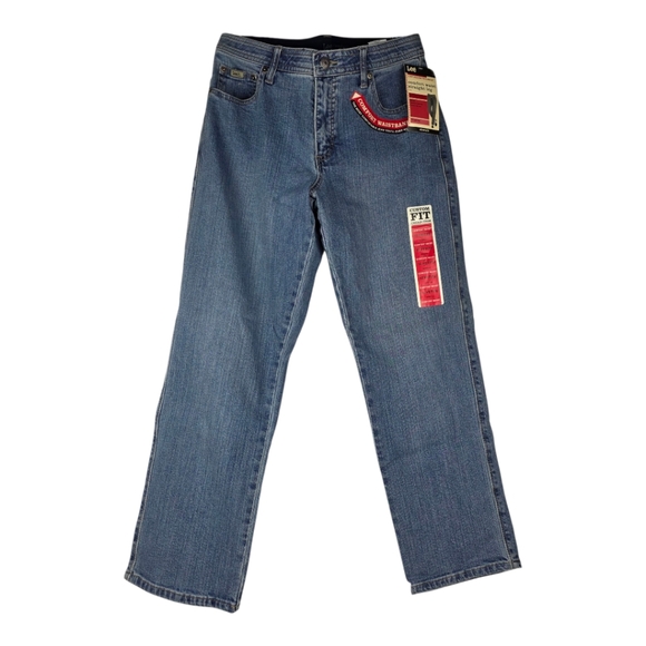Lee Denim - Lee Comfort Waistband Straight Leg Jeans